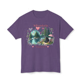 Adirondacks Folky Black Bear HD Cotton T-Shirt