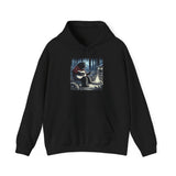 Black Bear in the Adirondacks Playing His Guitar Unisex Heavy Blend Hoodie