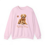 Golden Mom Golden Retriever Unisex Heavy Blend Crewneck Sweatshirt