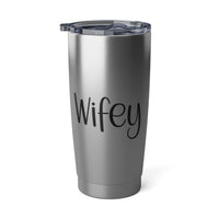 Wifey 20oz Double-Wall Insulated Stainless Steel Hot or Cold Tumbler