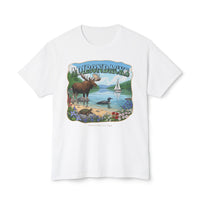 Adirondacks Walter the Moose Lakeside HD Cotton T-Shirt