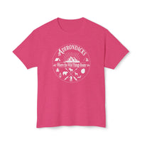 Adirondacks Where The Wild Things Roam HD Cotton T-Shirt