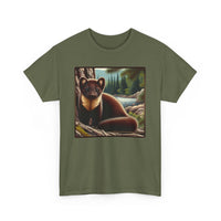 Pine Marten Too Unisex 100% Cotton Tee