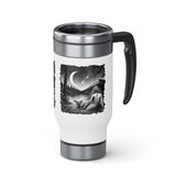 Adirondack Mermaid 14oz Stainless Steel Travel Mug with Handle