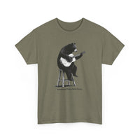 Black Bear Guitar Unisex 100% Cotton Tee