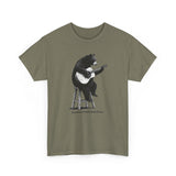 Black Bear Guitar Unisex 100% Cotton Tee