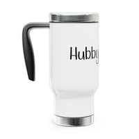 Hubby 14oz Stainless Steel Travel Mug with Handle