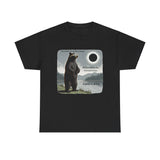 Mr. Black Bear Adirondacks Total Solar Eclipse Unisex 100% Cotton Tee