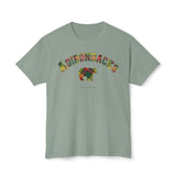 Adirondacks Black Bear Yellow Tartan Plaid HD Cotton T-Shirt
