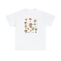 Shrooms, Groovy Shrooms Unisex 100% Cotton Tee