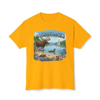 Adirondacks Walter the Moose Lakeside HD Cotton T-Shirt
