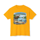 Adirondacks Walter the Moose Lakeside HD Cotton T-Shirt