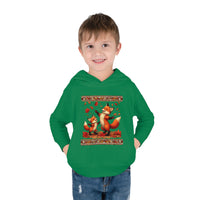 Sweet Fall Foxes Toddler Pullover Fleece Unisex Hoodie