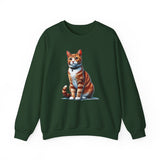 Mr. Daniel Cat Unisex Heavy Blend Crewneck Sweatshirt