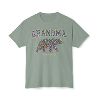 Grandma Bear Calico HD Cotton T-Shirt