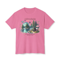 Adirondacks Folky Black Bear HD Cotton T-Shirt