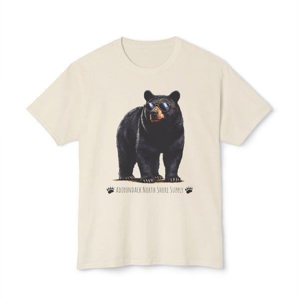 Duke The Cool Black Bear HD Cotton T-Shirt
