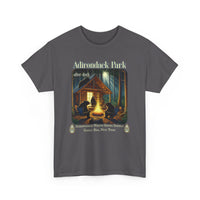 Adirondack Park After Dark Black Bears Unisex 100% Cotton Tee