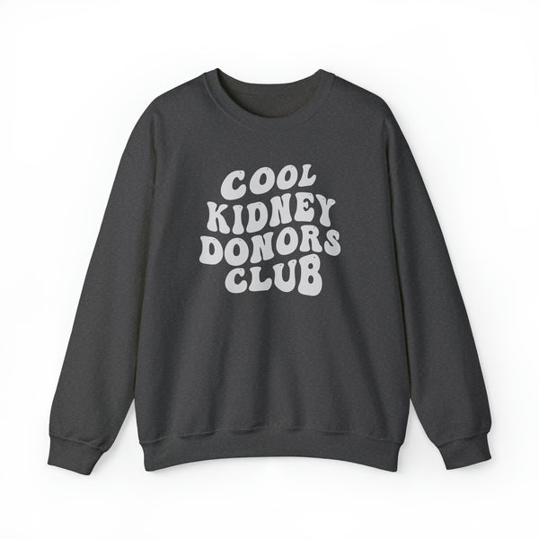 Cool Kidney Donors Club Unisex Heavy Blend Crewneck Sweatshirt