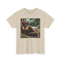 Pine Marten Too Unisex 100% Cotton Tee