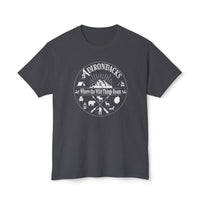 Adirondacks Where The Wild Things Roam HD Cotton T-Shirt