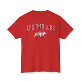 Adirondacks Black Bear Red Gingham HD Cotton T-Shirt