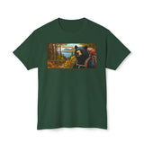 Adirondacks Woods Waters Wild Peaks Black Bear HD Cotton T-Shirt