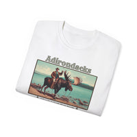 Teddy Roosevelt Adirondacks Moose Unisex 100% Ultra Cotton T-Shirt