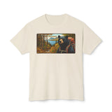 Adirondacks Woods Waters Wild Peaks Black Bear HD Cotton T-Shirt