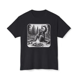 Bigfoot Selfie Unisex HD Cotton T-shirt