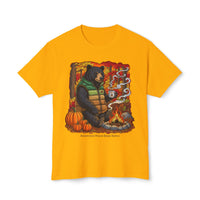 Beary Cozy Campfire HD Cotton T-Shirt