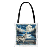 Wolf Native Poly Tote Bag