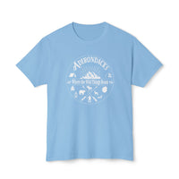 Adirondacks Where The Wild Things Roam HD Cotton T-Shirt