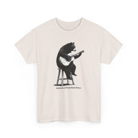 Black Bear Guitar Unisex 100% Cotton Tee