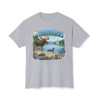 Adirondacks Walter the Moose Lakeside HD Cotton T-Shirt