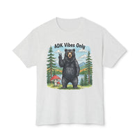 ADK Vibes Only Black Bear HD Cotton Unisex T-Shirt
