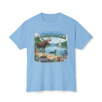 Adirondacks Walter the Moose Lakeside HD Cotton T-Shirt