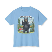 ADK Vibes Only Black Bear HD Cotton Unisex T-Shirt