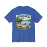 Adirondacks Walter the Moose Lakeside HD Cotton T-Shirt