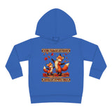 Sweet Fall Foxes Toddler Pullover Fleece Unisex Hoodie