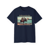 Teddy Roosevelt Adirondacks Moose Unisex 100% Ultra Cotton T-Shirt