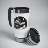 Dragon's Happy Hour 14oz Stainless Steel Travel Mug with Handle