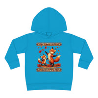 Sweet Fall Foxes Toddler Pullover Fleece Unisex Hoodie