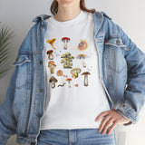 Shrooms, Groovy Shrooms Unisex 100% Cotton Tee