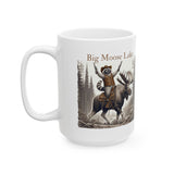 Big Moose Lake Wild Wild East Ceramic Mug (11oz or 15oz)