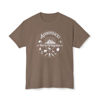 Adirondacks Where The Wild Things Roam HD Cotton T-Shirt