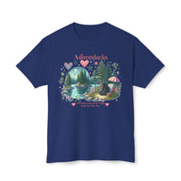 Adirondacks Folky Black Bear HD Cotton T-Shirt