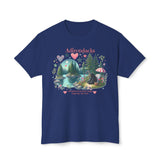 Adirondacks Folky Black Bear HD Cotton T-Shirt