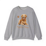 Golden Mom Golden Retriever Unisex Heavy Blend Crewneck Sweatshirt