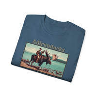 Teddy Roosevelt Adirondacks Moose Unisex 100% Ultra Cotton T-Shirt